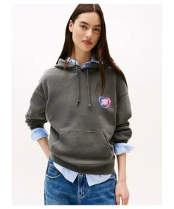 Sudadera Tommy Hilfiger Neon Para Mujer