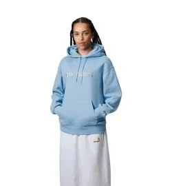 Sudadera con capucha Carhartt WIP W’ Hooded Carhartt Sweatshirt Bluebird-Fleur De Sel