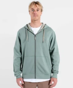 Sudadera Zip Oxbow Salet Para Hombre