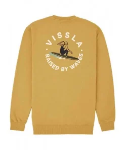 Vissla Surf & Chill crew golden hour sudadera
