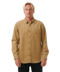 Rip Curl Classic Surf Cord dark khaki camisa