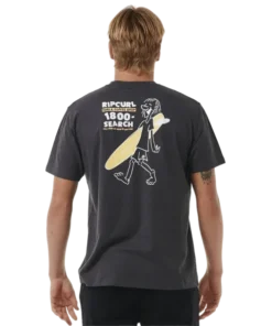 Rip Curl Surfer Dude washed black camiseta
