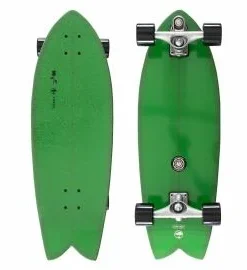 Surfskate Completo Arbor Black Rose MFG 30.75″ C7 Verde