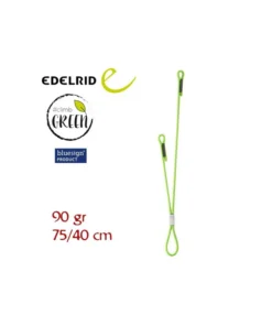 switch double – cabo de anclaje doble 75/40 cm – edelrid