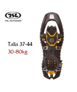Symbioz Adjust S (Titan Black)- Raquetas nieve hyperflex con fijación BOA – TSL