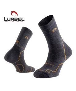 Taiga Five (Marengo/Amarillo) – Calcetines térmicos con lana merina – Lurbel