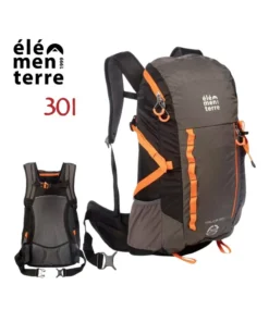 Talca (Black) – Mochila de 30 litros para trekking – Elementerre