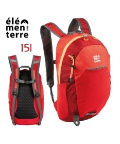 Talca (Rojo) – Mochila de 15 litros para trekking – Elementerre