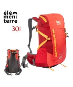 Talca (Rojo) – Mochila de 30 litros para trekking – Elementerre