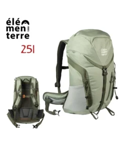 Talca (Verde) – Mochila de 25 litros para trekking – Elementerre