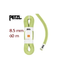tango 8,5 mm amarillo (60m) – cuerda doble para escalada de largos itinerarios – petzl