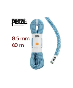 tango 8,5mm azul (60m) – cuerda doble para escalada de largos itinerarios – petzl