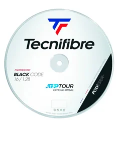 Tecnifibre Bobina Cordaje Black Code 1.28Mm 200M Negro