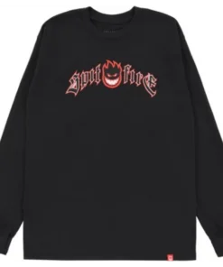 Spitfire Inmortal Fire black camiseta