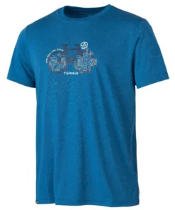 Camiseta Ternua Aviron Hombre Mykonos Blue