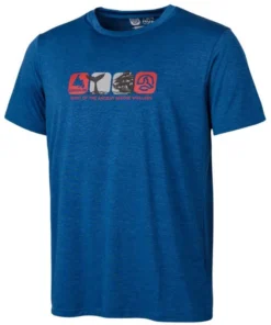 Camiseta Ternua Dyke Hombre Moroccan Blue
