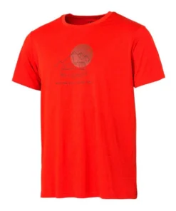 Camiseta Ternua Logna 3.0 Hombre Orange Red