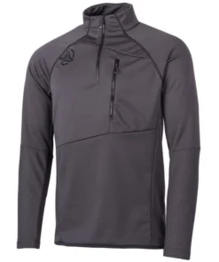 Camiseta Ternua Rakker 2.0 1/2 Zip Hombre Whales Grey