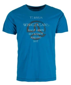 Camiseta Ternua Yojoa Hombre Deep Duck Blue