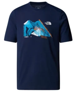Camiseta The North Face Backpacking Graphic SS Tee Hombre Summit Navy