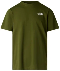 Camiseta The North Face Bos Nse Regular Short Sleeve Tee Hombre Woodland Green