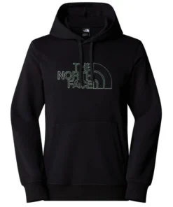 Sudadera The North Face con capucha ligera Drew Peak Hombre TNF Black