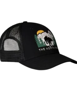 Gorra The North Face Embroidered Mudder Trucker TNF Black