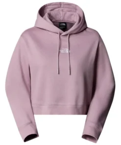 Sudadera corta con capucha The North Face Essential Mujer Ashen Purple