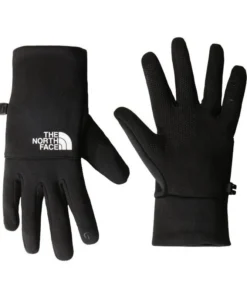 Guantes The North Face Etip Recycled TNF Black TNF White Logo