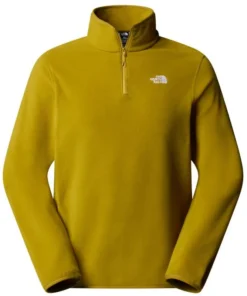 Forro polar con cremallera de 1/4 The North Face Glacier Hombre Deep Dijon