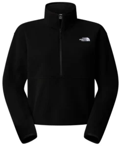 Forro Polar The North Face Glacier Fleece 1/2 Zip Short Mujer TNF Black