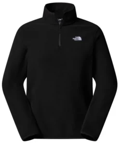 Forro polar con cremallera de 1/4 The North Face Glacier Mujer TNF Black