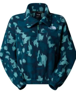 Forro Polar The North Face Ma Fleece Print Mujer Deep Cypress