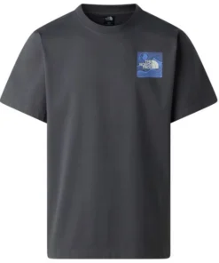 Camiseta The North Face Mountain Escape Relaxed Short Sleeve Tee Graphic Hombre Anthracite Grey