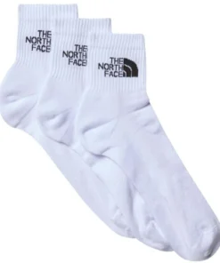 Calcetines The North Face Multi Sport Cush Quarter Sock 3P TNF White