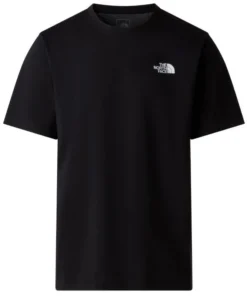 Camiseta The North Face recta con estampado gráfico Monte Hombre TNF Black