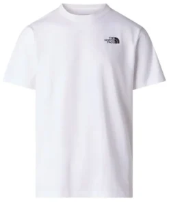 Camiseta The North Face recta con estampado gráfico Vertical Hombre TNF White