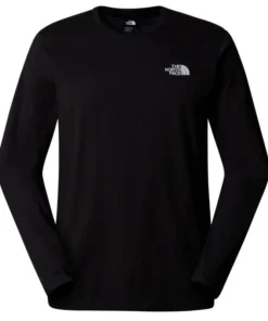 Camiseta de manga larga The North Face Simple Dome Mujer TNF Black