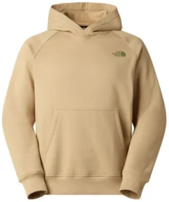 Sudadera The North Facwe con capucha y manga raglán NSE Box Hombre Khaki Stone