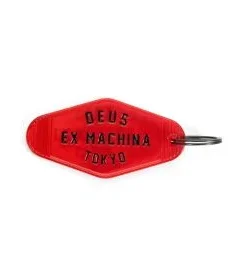 Llavero Deus Ex Machina Tokyo Key Tag Lava Falls Red