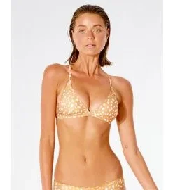 Top de Bikini Triangular Rip Curl Classic Surf Crossback Honey