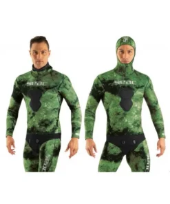 Chaqueta Gannet verde 5mm