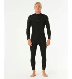 Neopreno Rip Curl Dawn Patrol 4/3mm Back Zip Negro