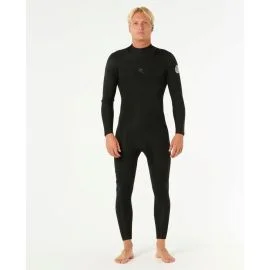 Neopreno Rip Curl Dawn Patrol 4/3mm Back Zip Negro