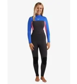 Neopreno Roxy Prologue+ 5/4mm Back Zip Cobalt