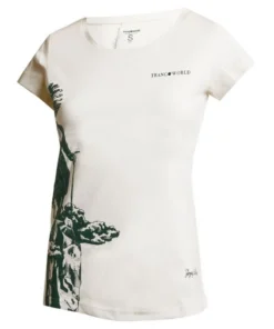 Camiseta Trangoworld Pinea Mujer Beige