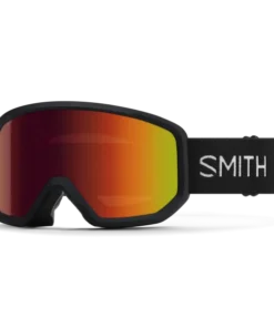 Smith Transfer black red sol-x mirror gafas de snowboard