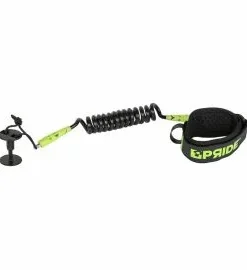 Invento Bodyboard Pride Tristan Roberts Biceps Leash 8mm PPS Negro-Verde