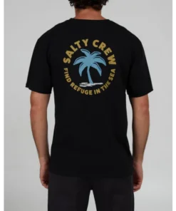 Salty Crew Tropics Premium black camiseta