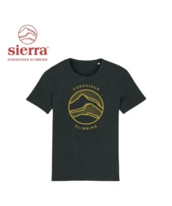 T-shirt Man Conscious Heather (Black Denim) – Camiseta manga corta – Sierra
